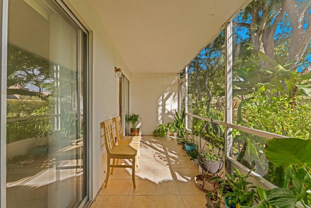 331 Northwest 76th Avenue, Unit 104 Margate, FL 33063 - Photo 16 of 30 a view of balcony with furniture