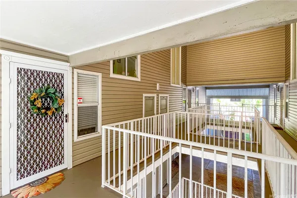 a view of front door and porch