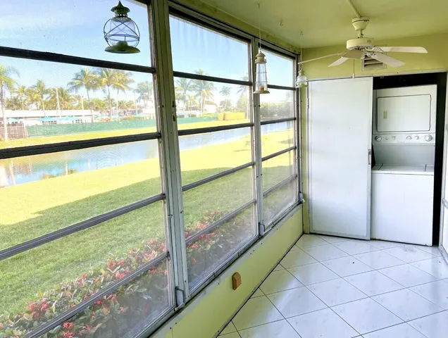 a view of a room with window