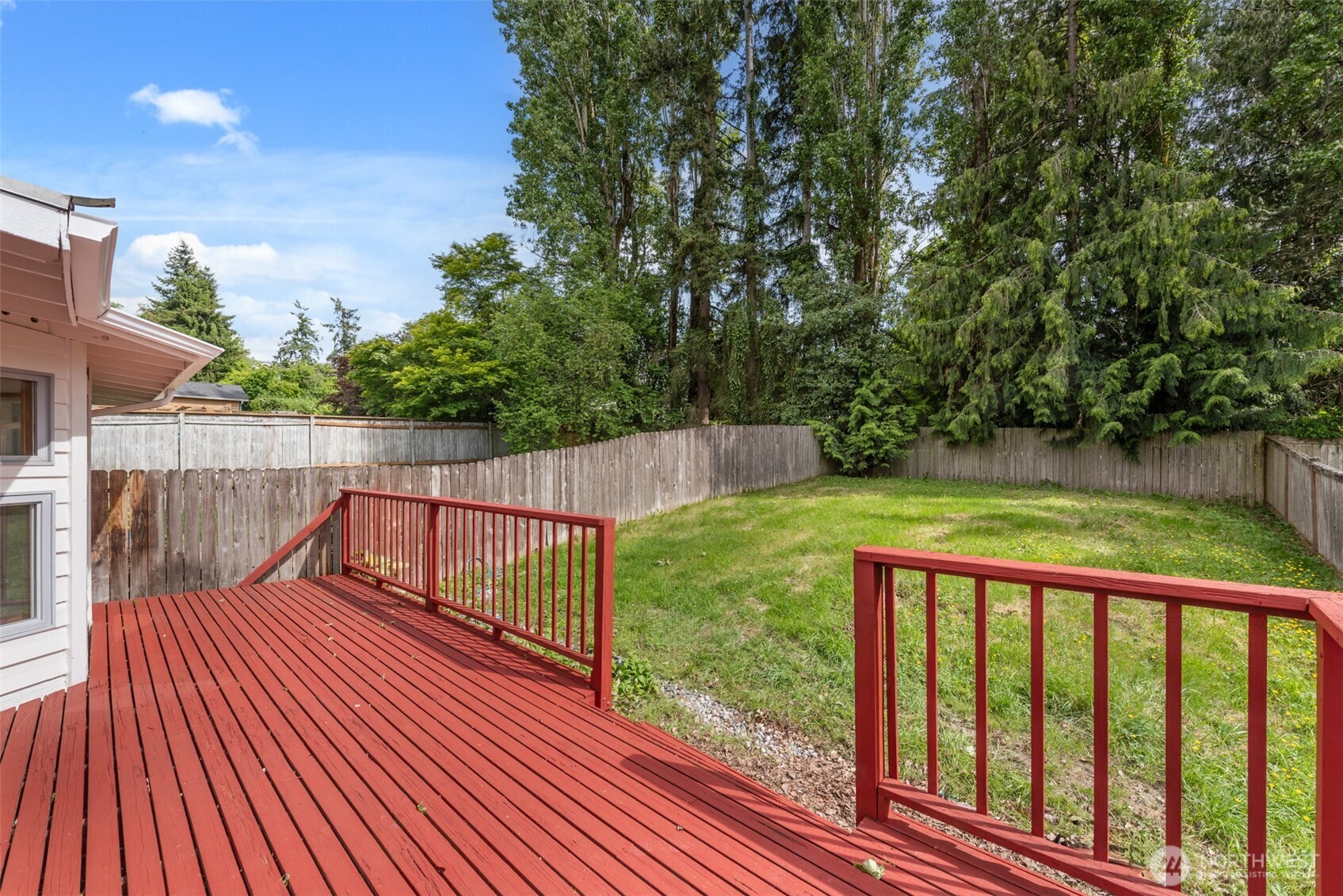 4302 155th Street Southwest Lynnwood, WA 98087 - Photo 19 of 19 a view of deck with a yard