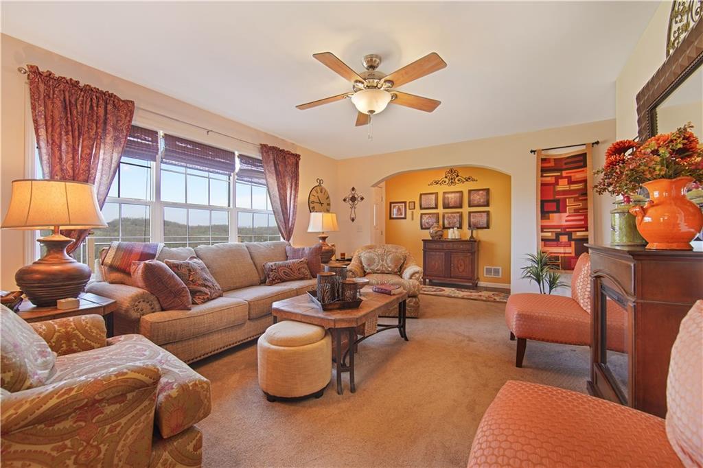 195 Elm Road Avella, PA 15312 - Photo 7 of 25 Another view of the 17x13 LIVING ROOM as you come inside from the Entryway. Very comfortable and inviting with lots of seating for everyone.
