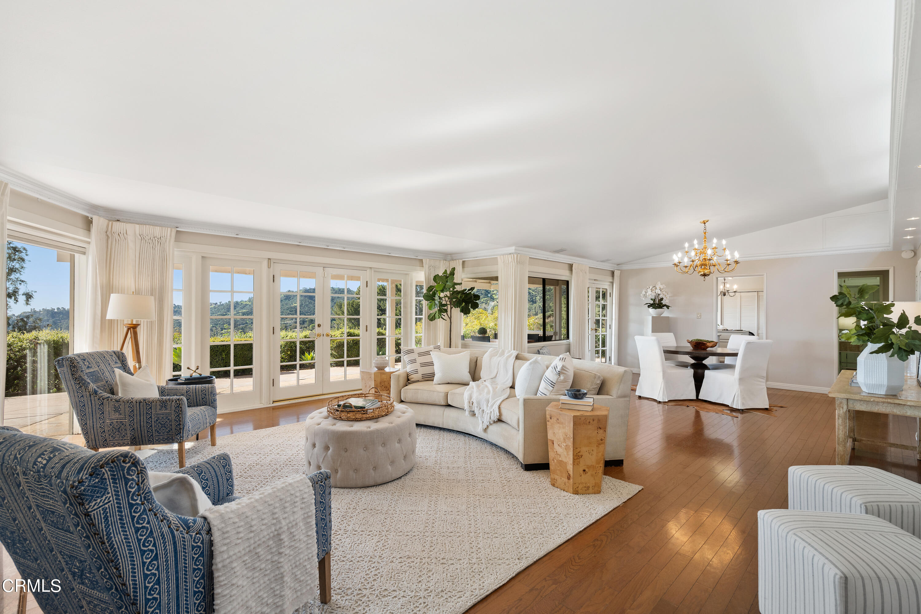1444 Normandy Drive Pasadena, CA 91103 - Photo 2 of 25 a living room with furniture and a large window