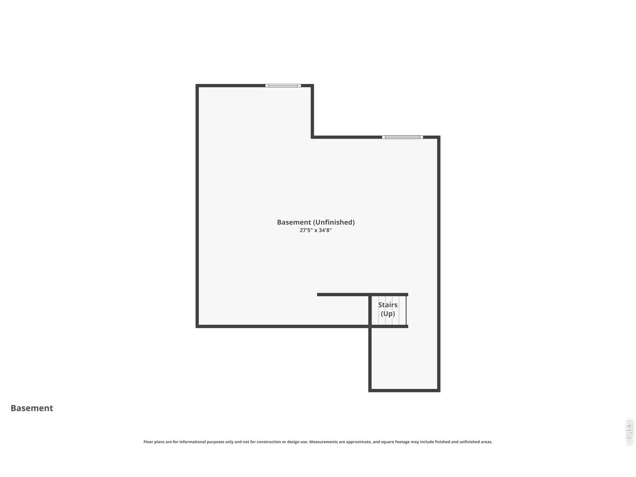 565 Wild Ridge Lane Lafayette, CO 80026 - Photo 49 of 49 Basement Floorplan