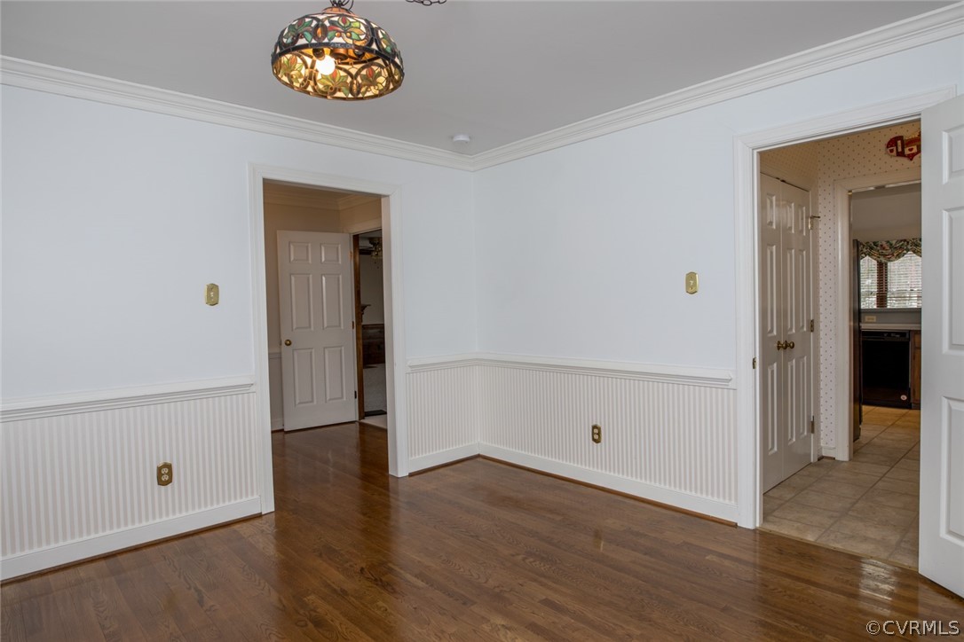 4624 Laurel Spring Court Chester, VA 23831 - Photo 13 of 31 an empty room with wooden floor and closet