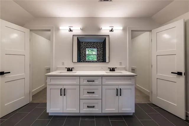 a sign that is on the side of a building