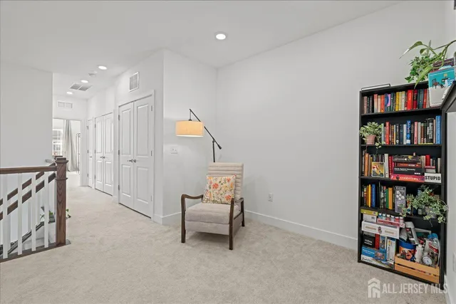 a view of a workspace with furniture