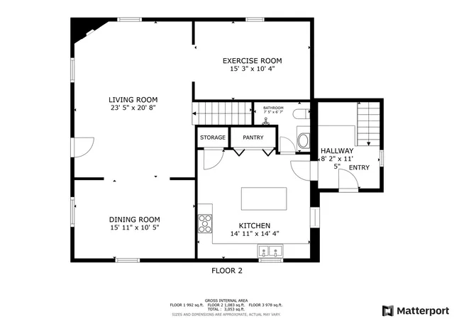 a picture of a bench in front of a wall