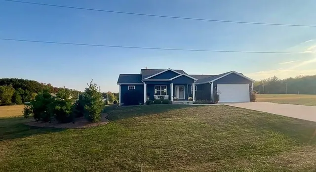 a house view with a outdoor space
