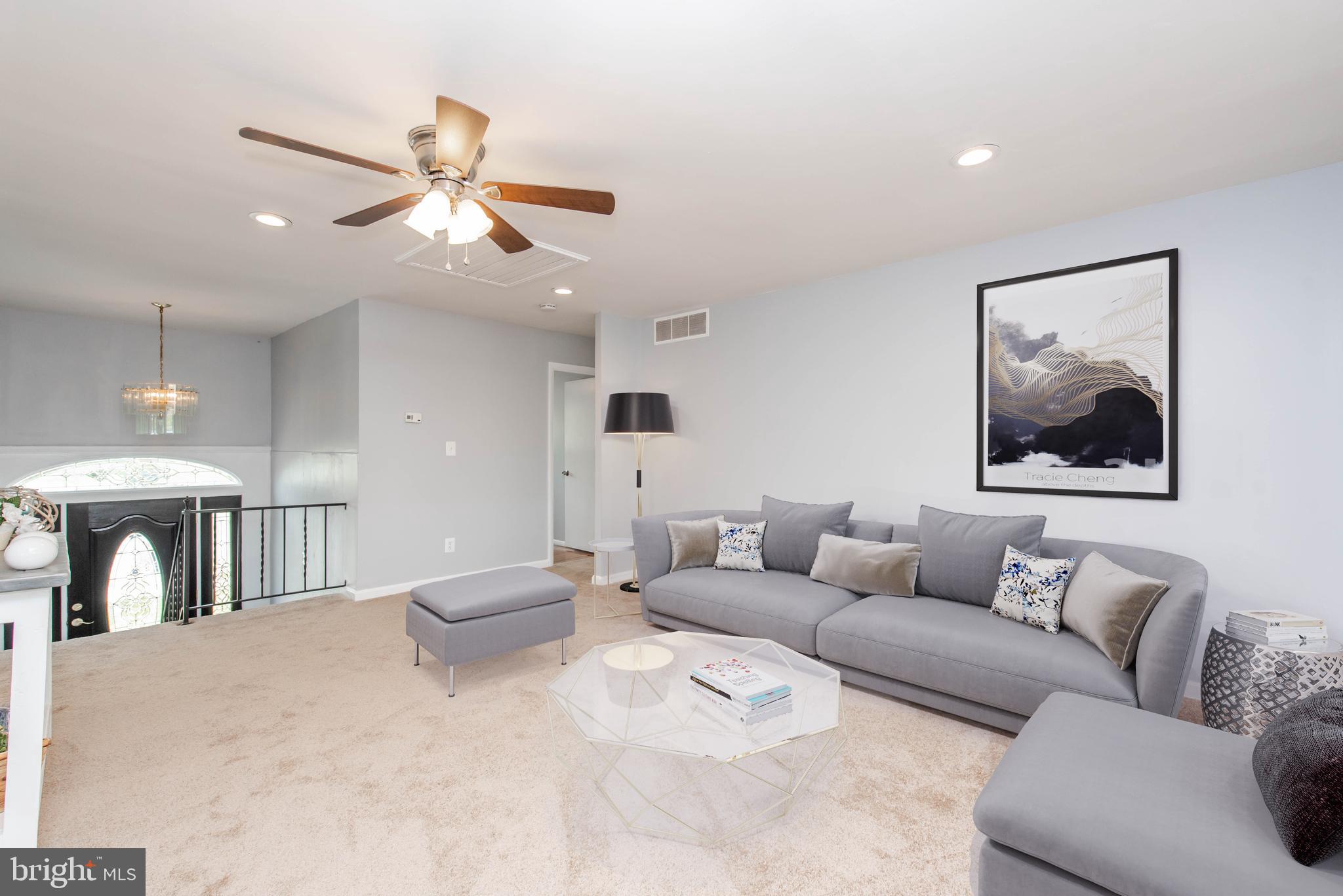 9218 Sandra Park Road Perry Hall, MD 21128 - Photo 4 of 41 Virtually Staged Living Room