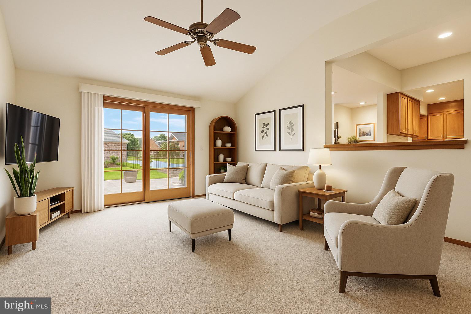 159 Hunt Drive Horsham, PA 19044 - Photo 3 of 31 a living room with furniture and a flat screen tv