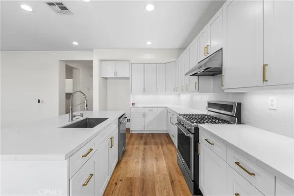 a view of city from a balcony