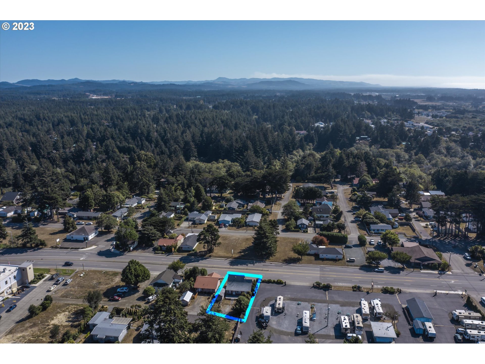 945 2nd Street Southeast Bandon, OR 97411 - Photo 22 of 29 a view of a city