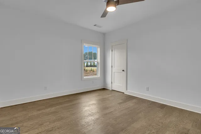 a view of an entryway with a fireplace