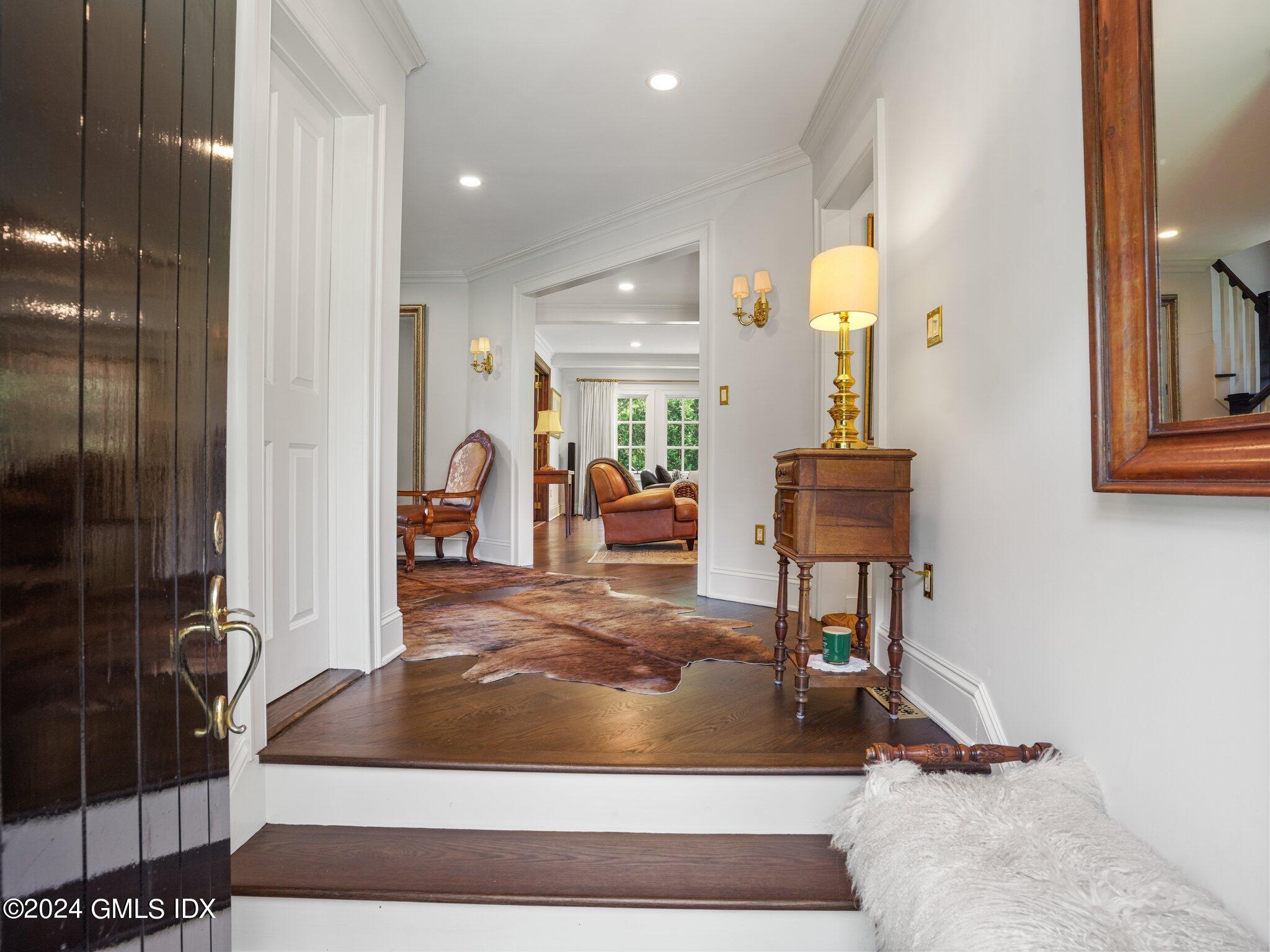 80 Porchuck Road Greenwich, CT 06831 - Photo 4 of 29 a view of lobby with livingroom