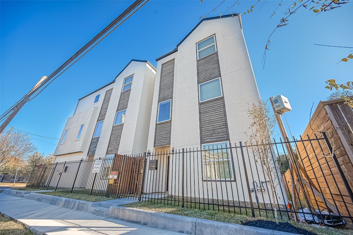 1718 Hardy Street Houston, TX 77026 - Photo 1 of 23 a view of a building from a balcony