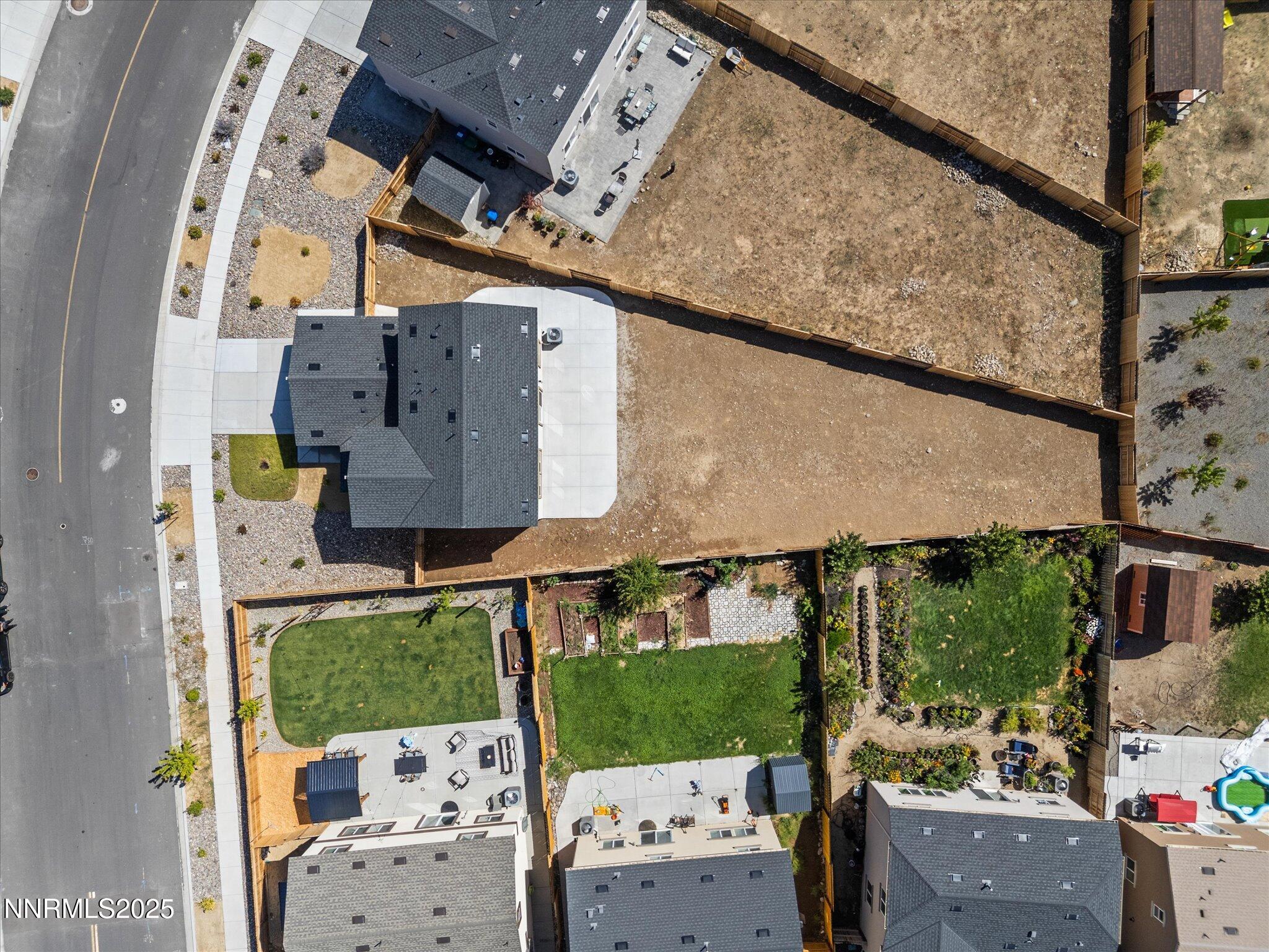 8838 Finnsech Drive Reno, NV 89506 - Photo 41 of 44 an aerial view of a house with a yard balcony