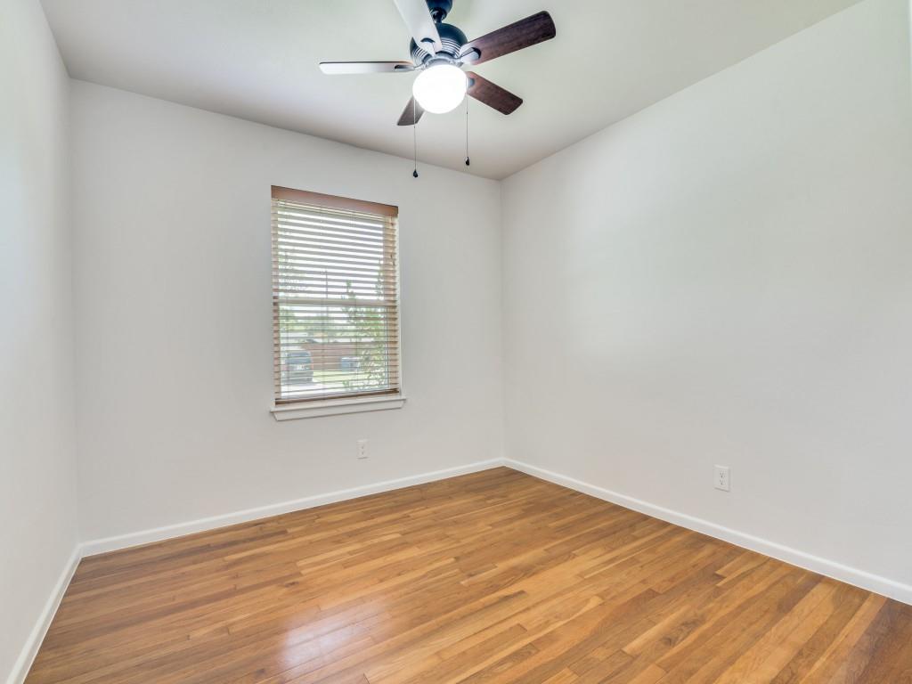 2315 Inadale Avenue Dallas, TX 75228 - Photo 26 of 36 a view of empty room with wooden floor and fan