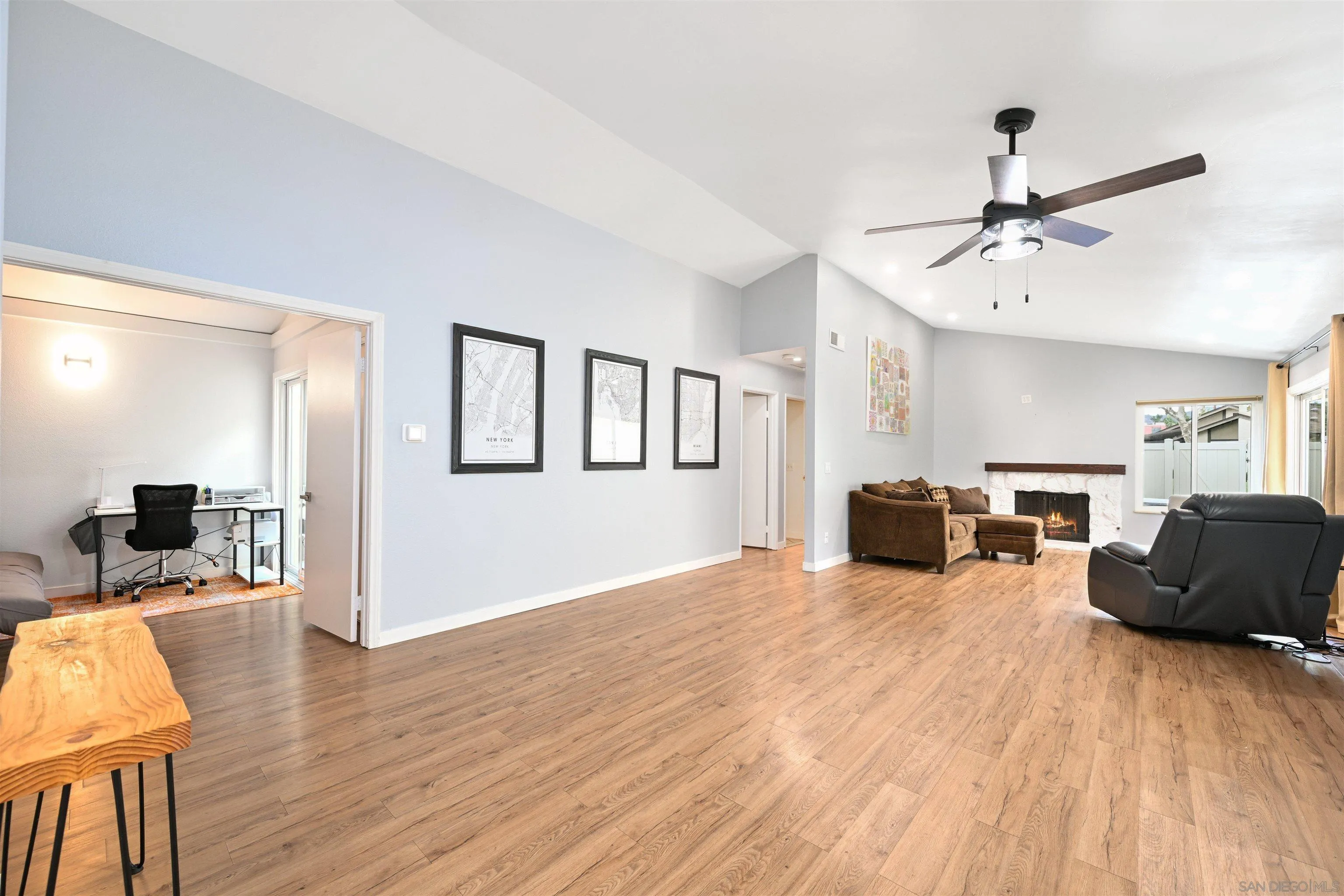 10314 Rochelle Avenue Santee, CA 92071 - Photo 8 of 25 a living room with furniture and a wooden floor