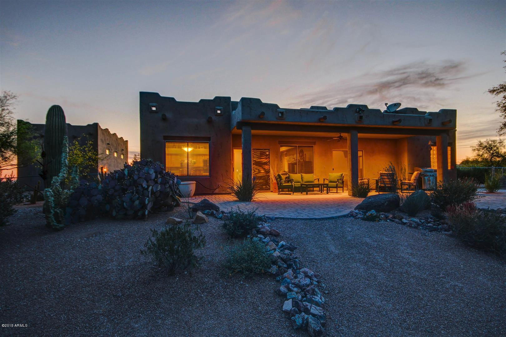 975 North Vista Road Apache Junction, AZ 85119 - Photo 26 of 29 Back of Home "Twilight"