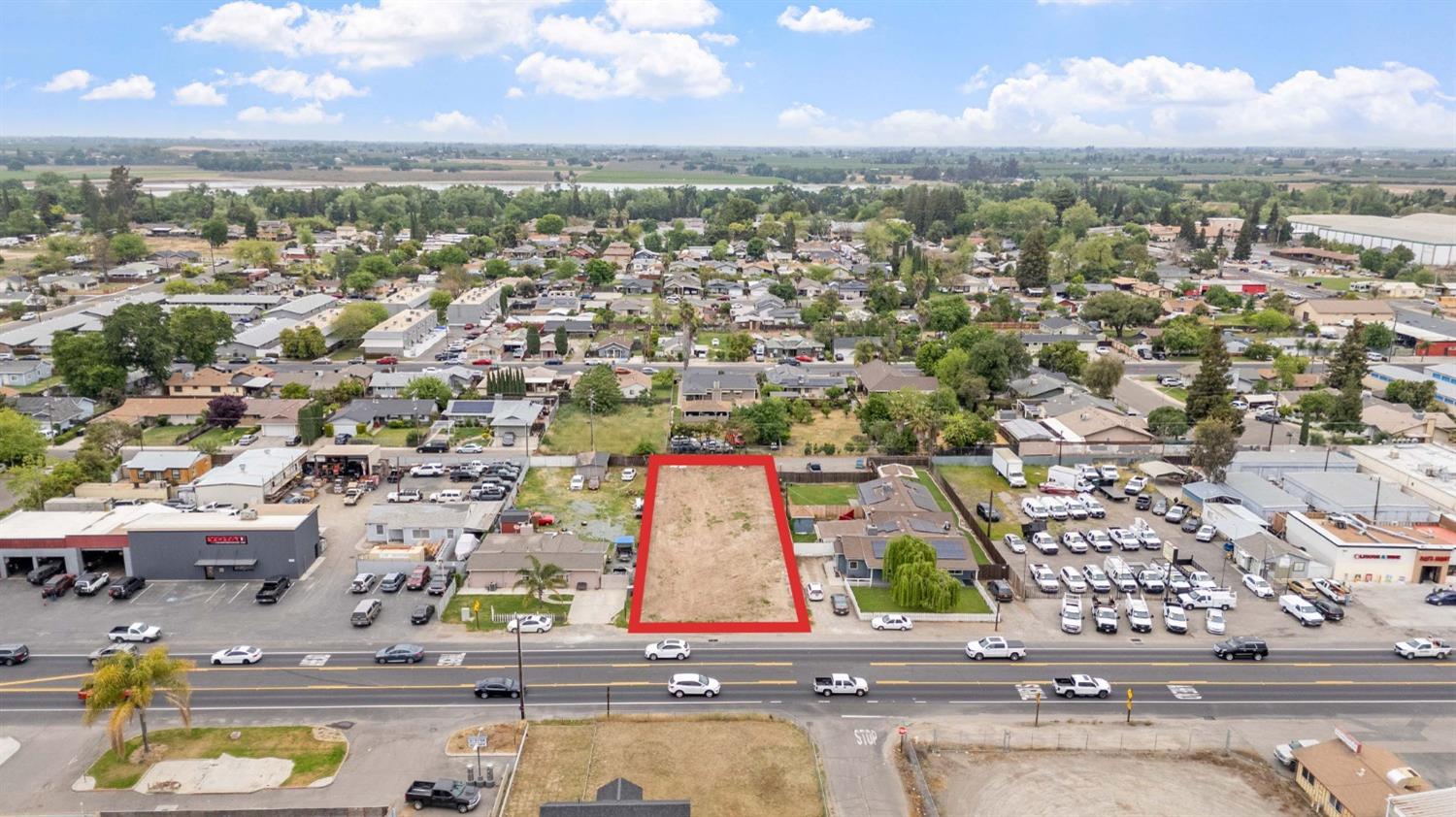 2667 Patterson Road Riverbank, CA 95367 - Photo 11 of 11 an aerial view of residential houses with outdoor space and ocean view
