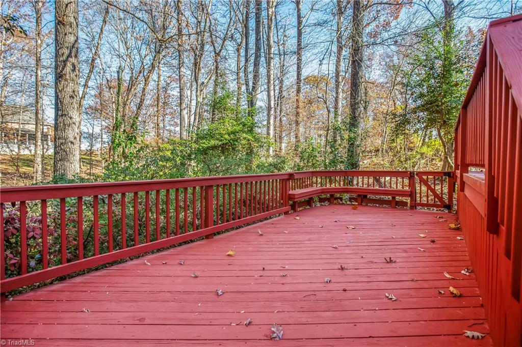 2705 Colton Drive Oak Ridge, NC 27310 - Photo 34 of 41 Lower Level of Deck