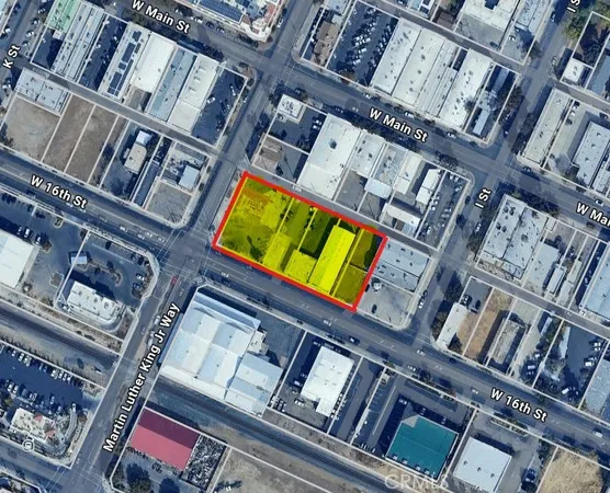 aerial view of a building