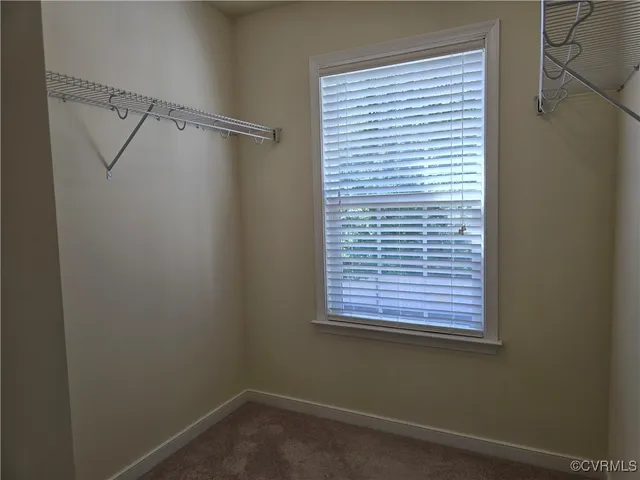 a small space with a window