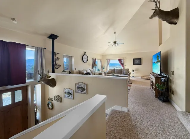 a room with storage and utility