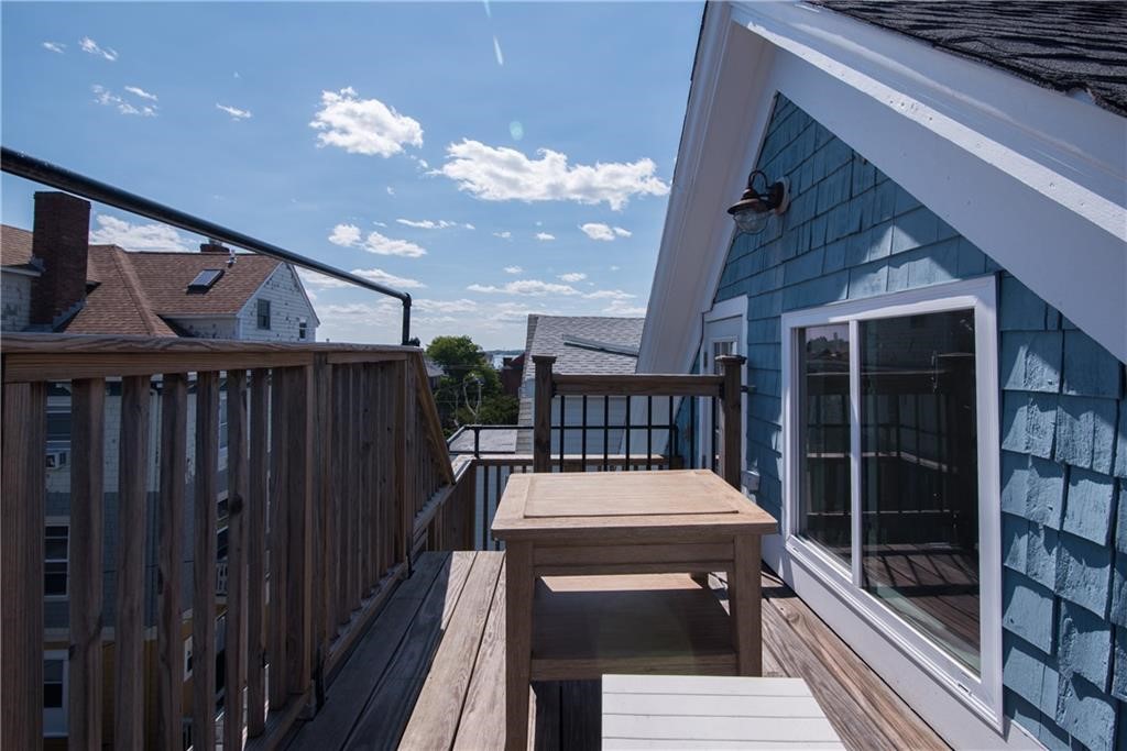 9 Ann Street Newport, RI 02840 - Photo 21 of 26 Third floor deck with a view!