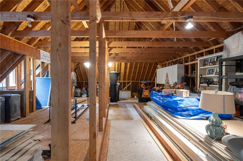 3 Elm Ridge Court Greensboro, NC 27408 - Photo 43 of 48 This attic is primed to be finished (see Features Sheet)