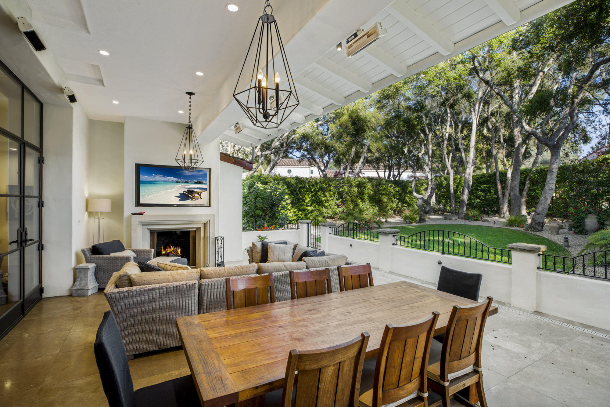 485 Monarch Lane Santa Barbara, CA 93108 - Photo 21 of 24 a view of a patio with couches table and chairs