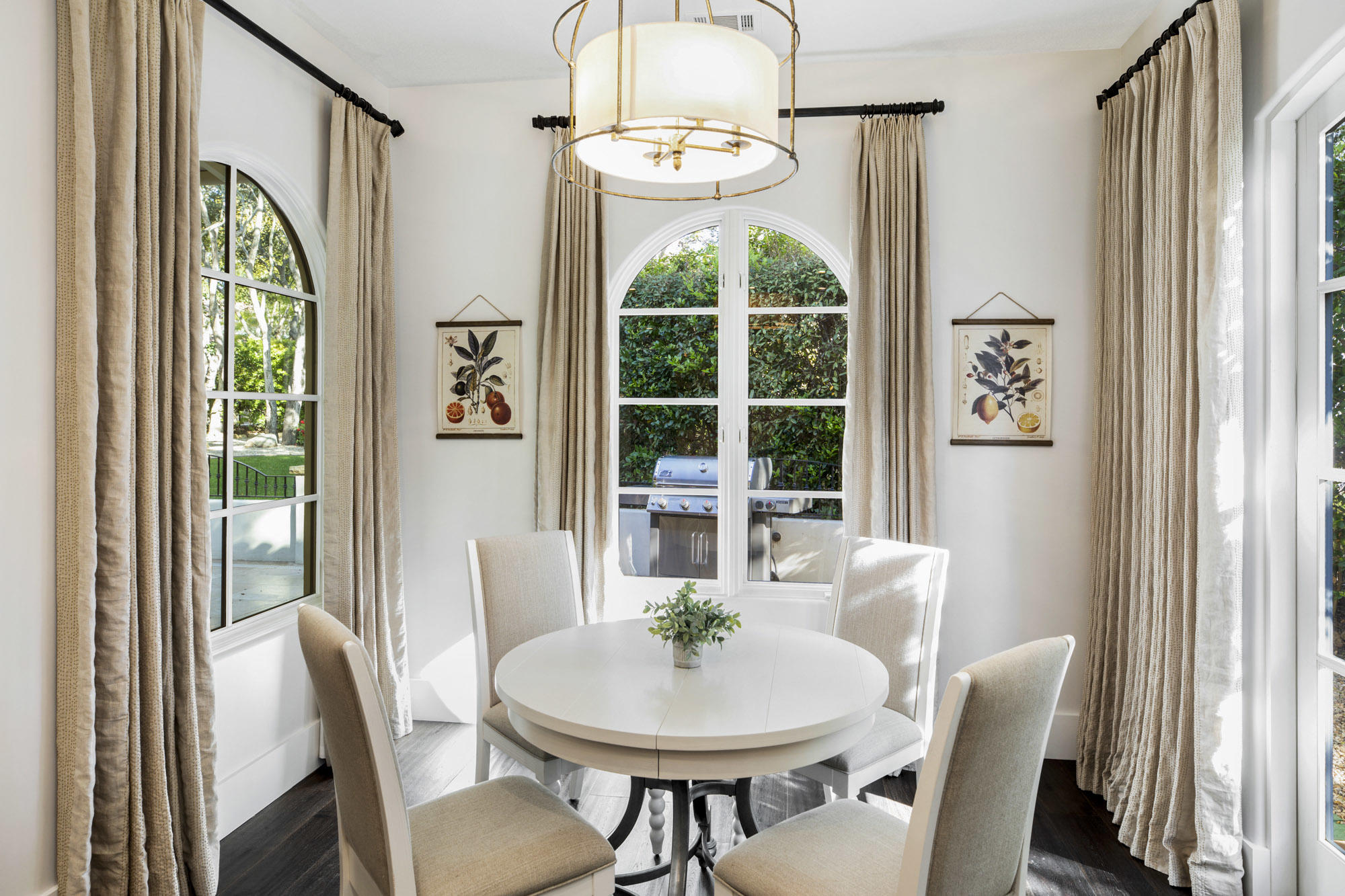 485 Monarch Lane Santa Barbara, CA 93108 - Photo 9 of 24 a view of a dining room with furniture window and outside view