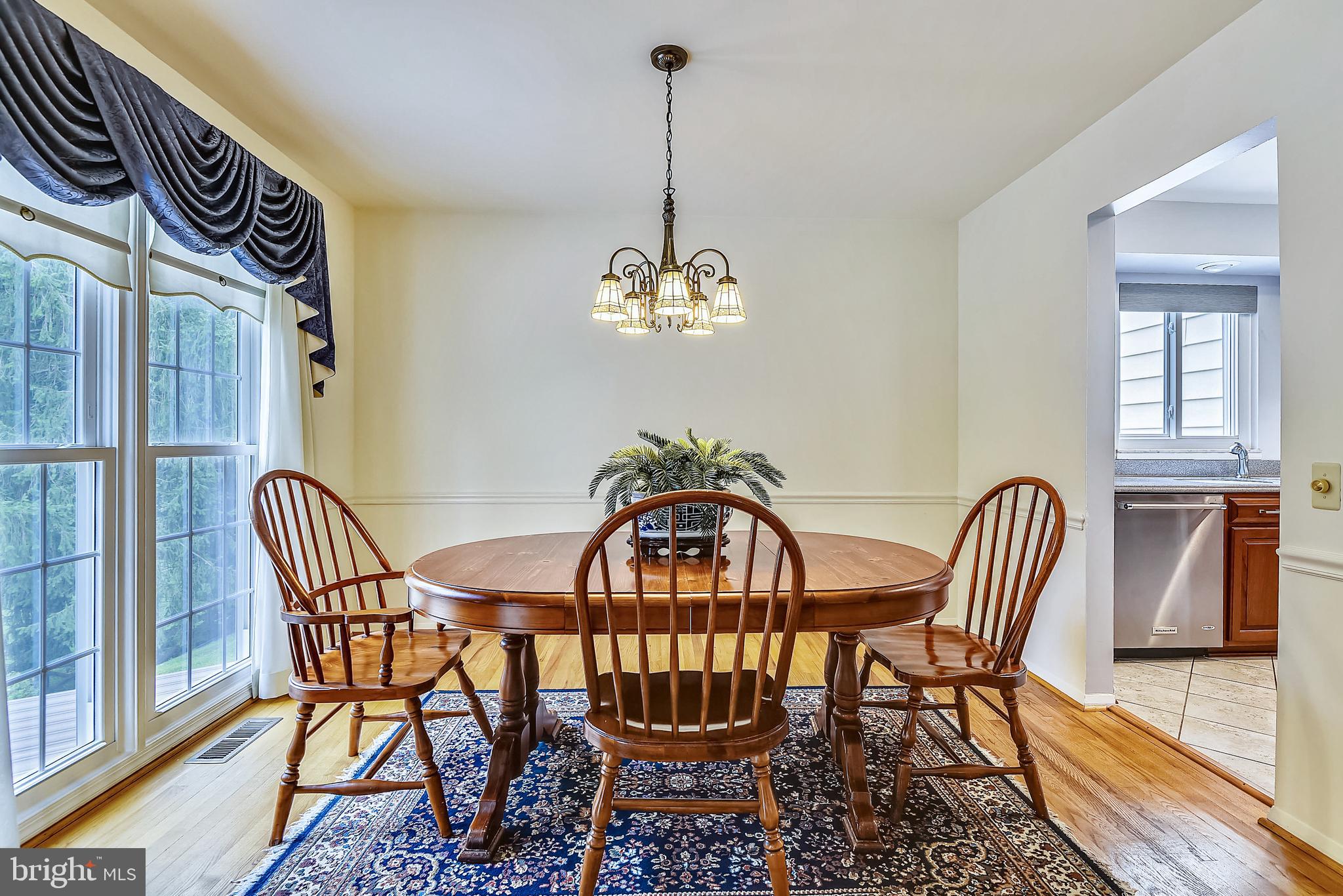 2232 Countryside Drive Silver Spring, MD 20905 - Photo 13 of 72 SEPARATE DINING ROOM WITH VIEW OF PARKLAND