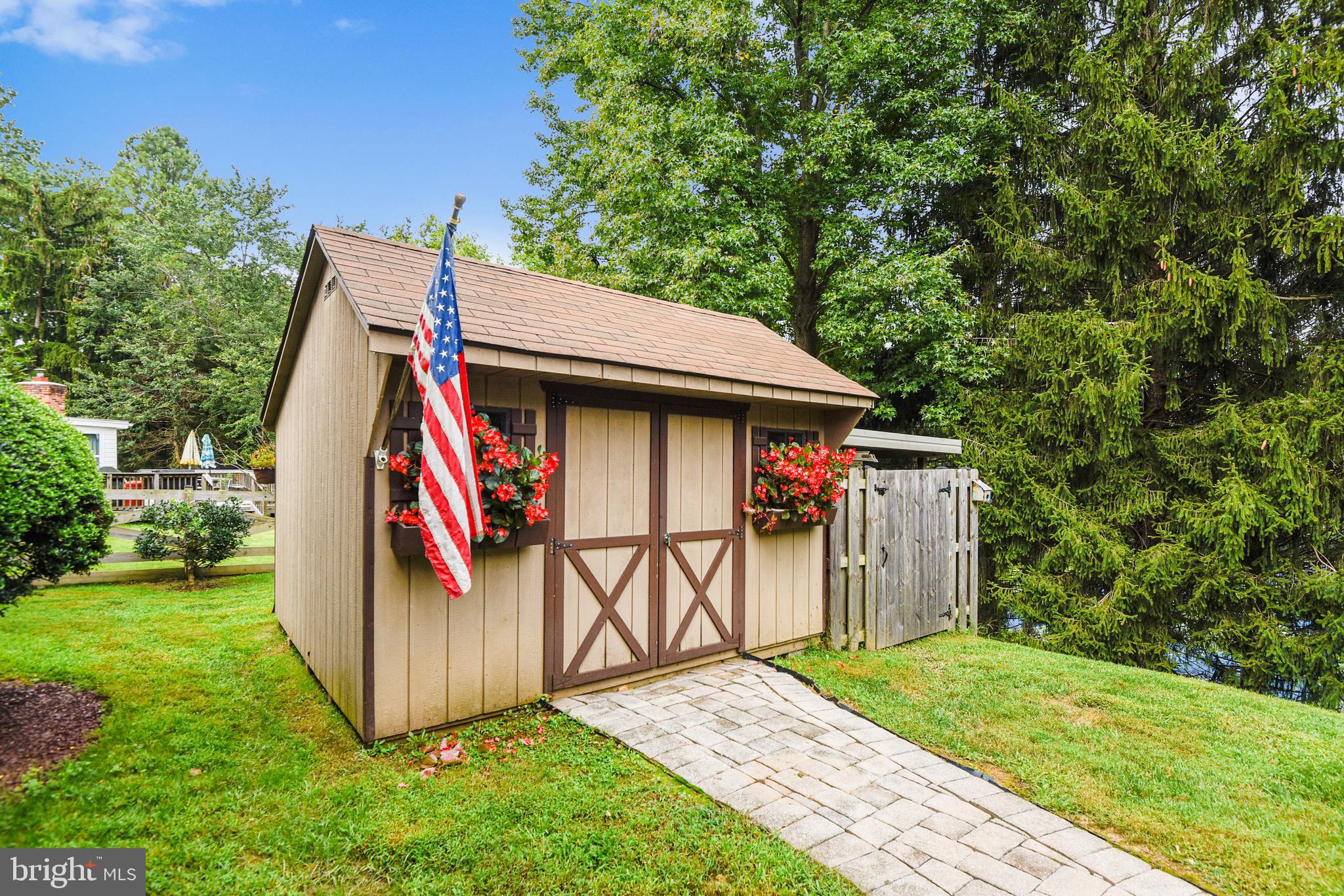 2232 Countryside Drive Silver Spring, MD 20905 - Photo 54 of 72 CUSTOM SHED AND ADJOINING STORAGE AREA
