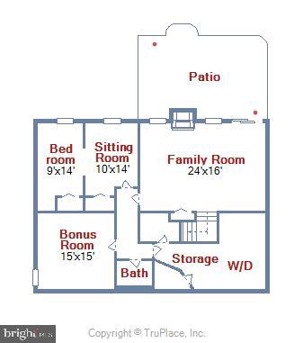 2232 Countryside Drive Silver Spring, MD 20905 - Photo 71 of 72 FLOOR PLAN WITH DIMENSIONS
