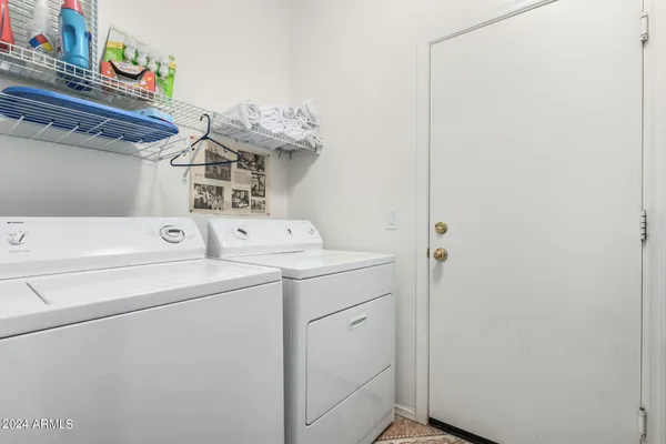 a backyard of a house