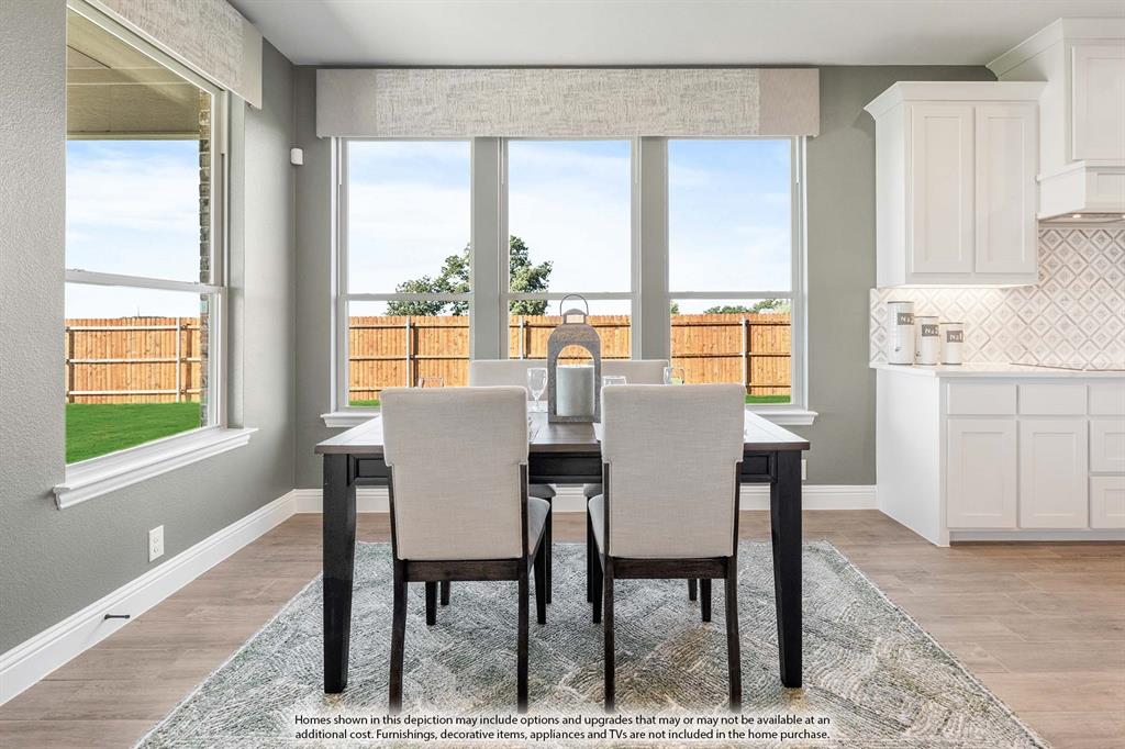5214 Stone Lane Midlothian, TX 76065 - Photo 15 of 40 a view of a dining room with furniture window and outside view