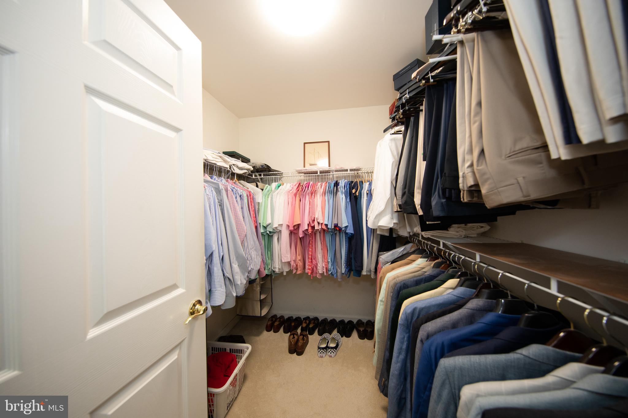 12021 Tralee Road, Unit 304 Lutherville-Timonium, MD 21093 - Photo 26 of 34 Huge walk in closet in owners suite