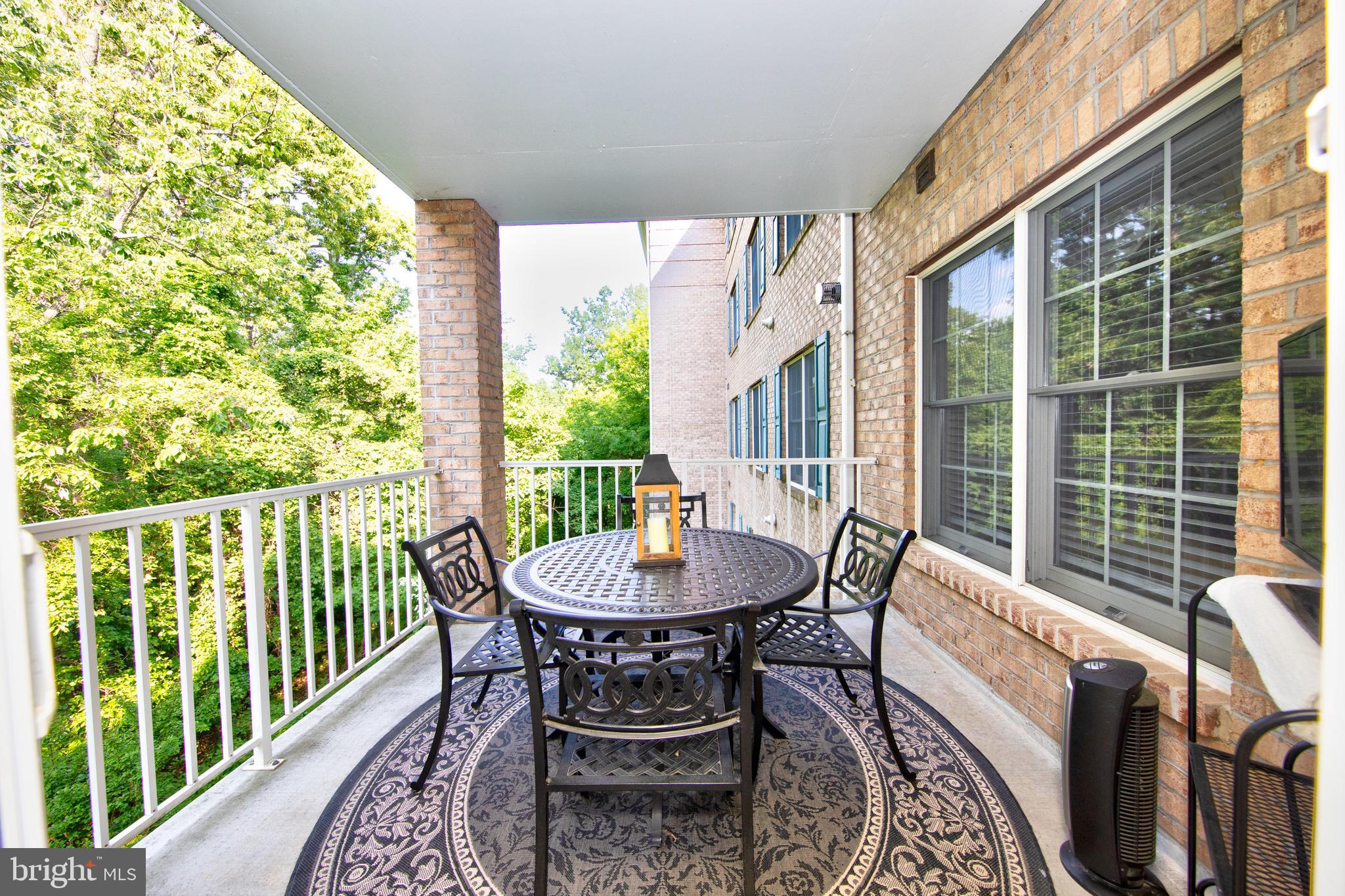 12021 Tralee Road, Unit 304 Lutherville-Timonium, MD 21093 - Photo 31 of 34 Private covered patio complete with TV hook up