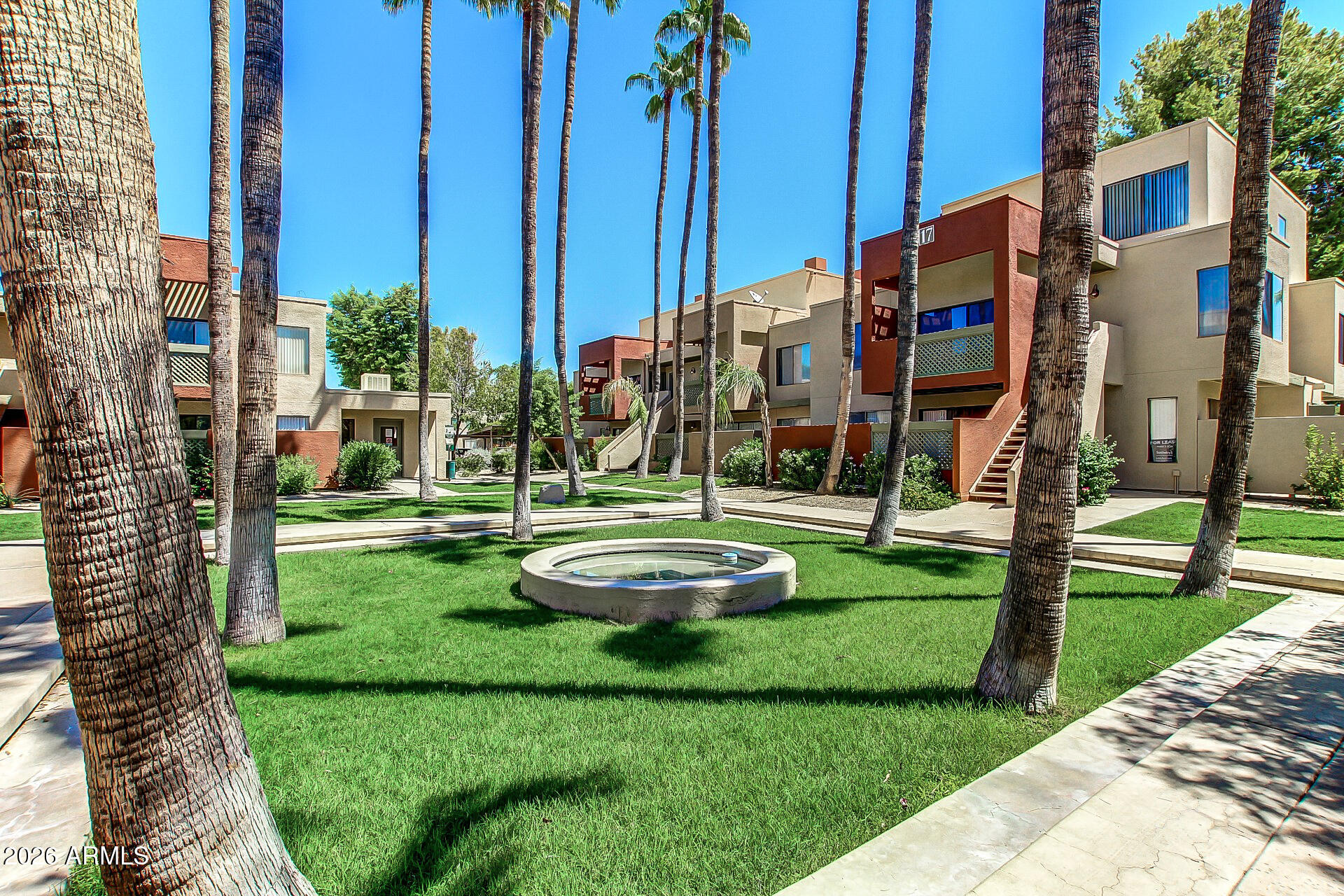 3500 North Hayden Road, Unit 1401 Scottsdale, AZ 85251 - Photo 27 of 35 Mature Palms and Landscape
