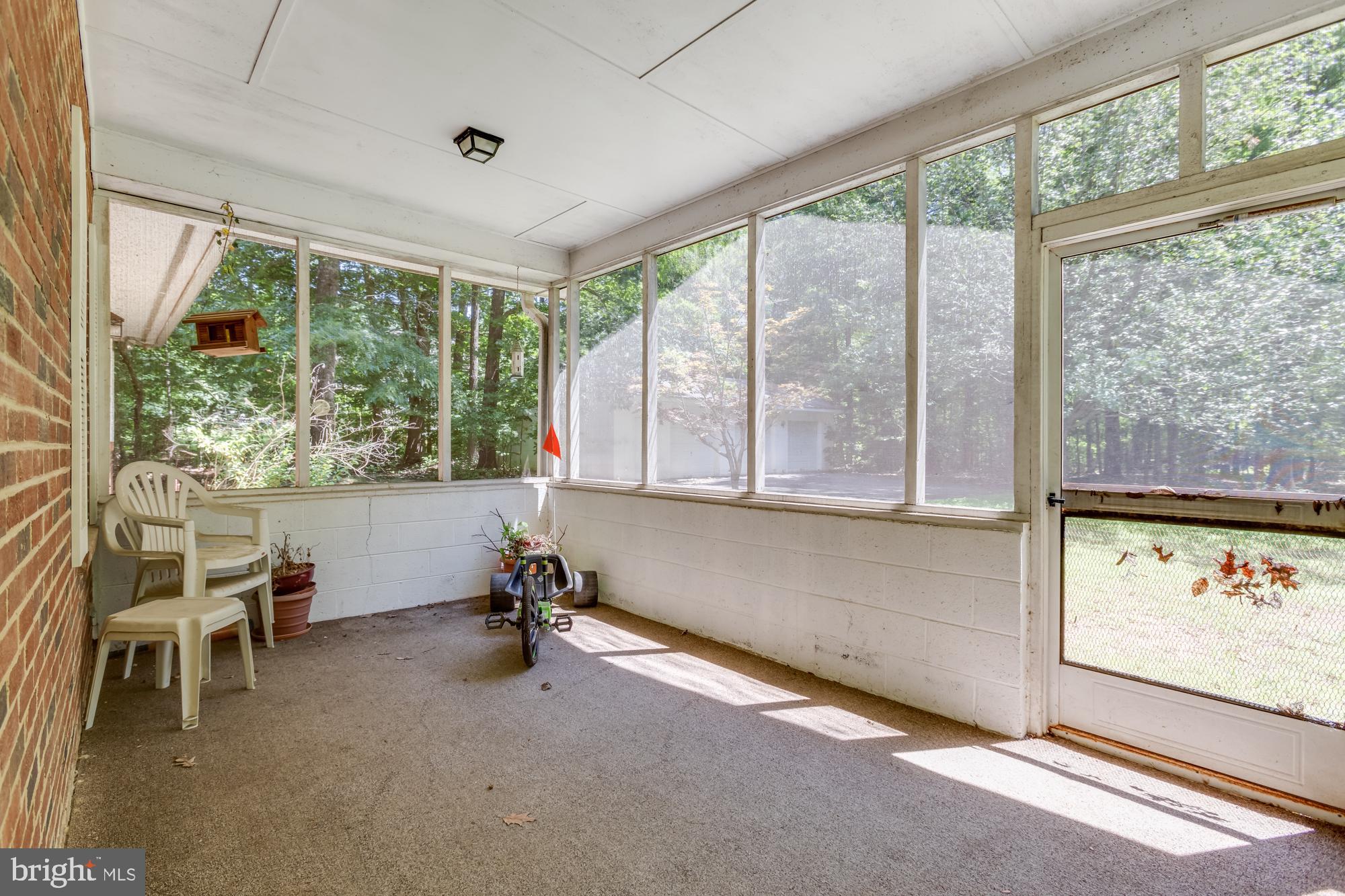4509 Shirley Gate Road Fairfax, VA 22030 - Photo 22 of 47 Screened Porch W/ Access To Rear Yard
