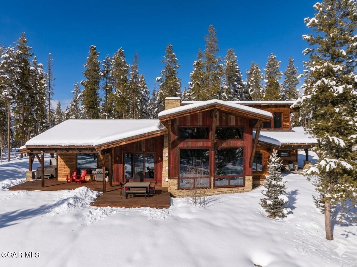 492 Mountain Peak Road Tabernash, CO 80478 - Photo 1 of 29 a view of street with sitting area