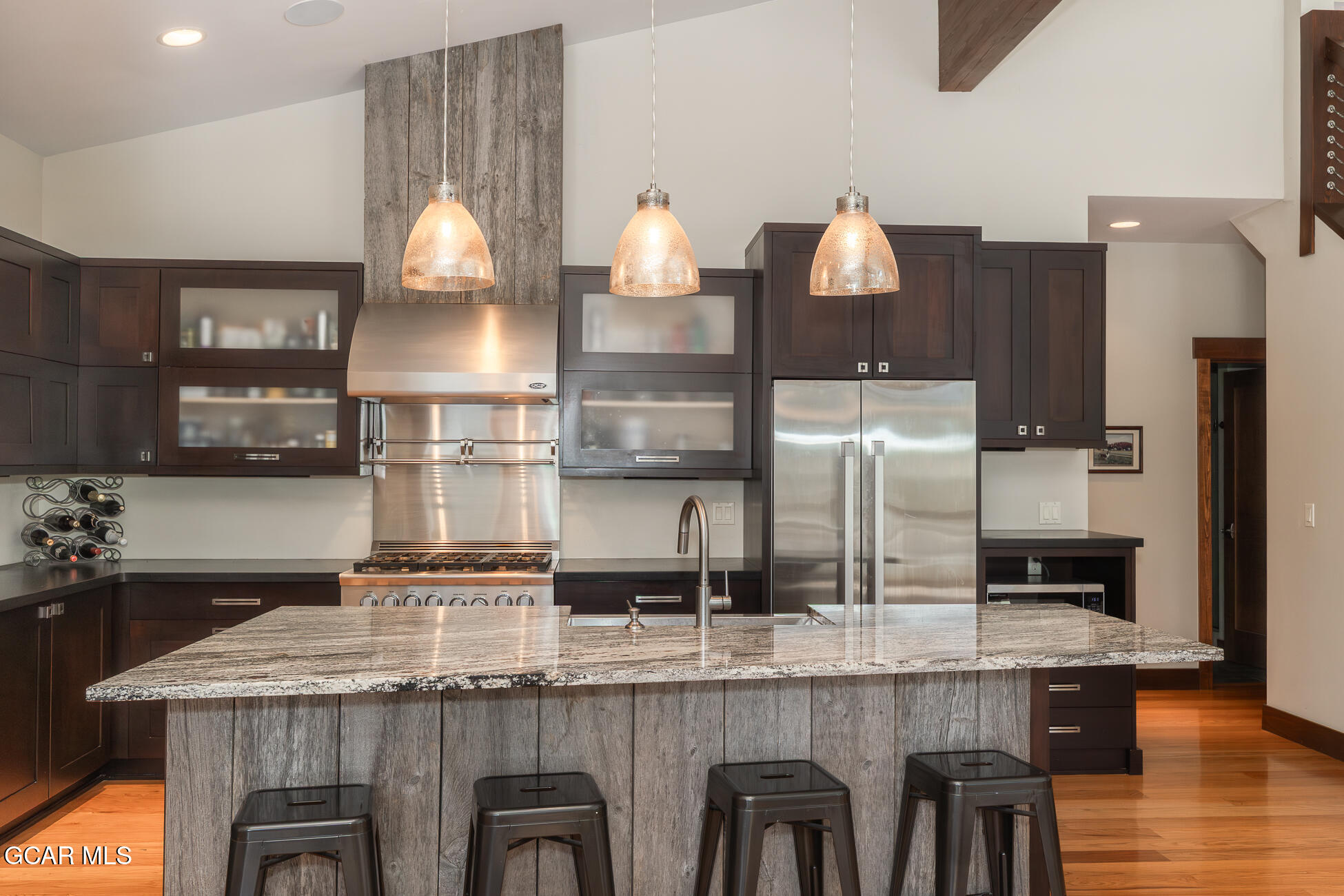 492 Mountain Peak Road Tabernash, CO 80478 - Photo 21 of 29 a kitchen with counter space cabinets and appliances