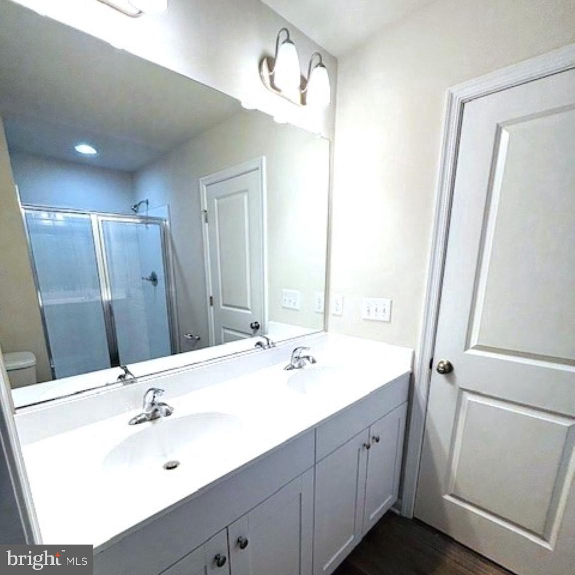 719 R Wilson Loop Georgetown, DE 19947 - Photo 11 of 17 a bathroom with a sink vanity and a mirror