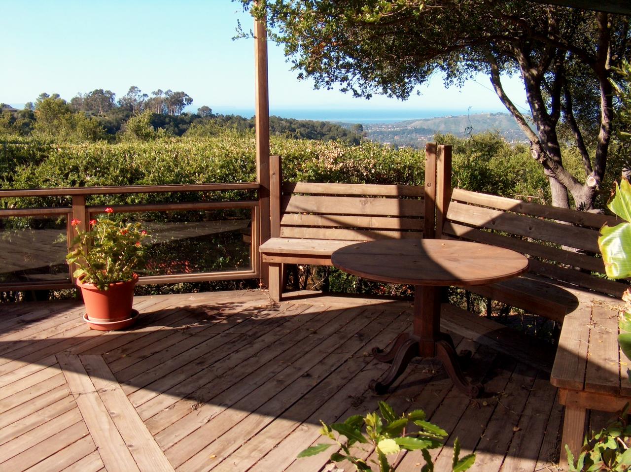 1978 Las Canoas Road Santa Barbara, CA 93105 - Photo 5 of 6 Deck