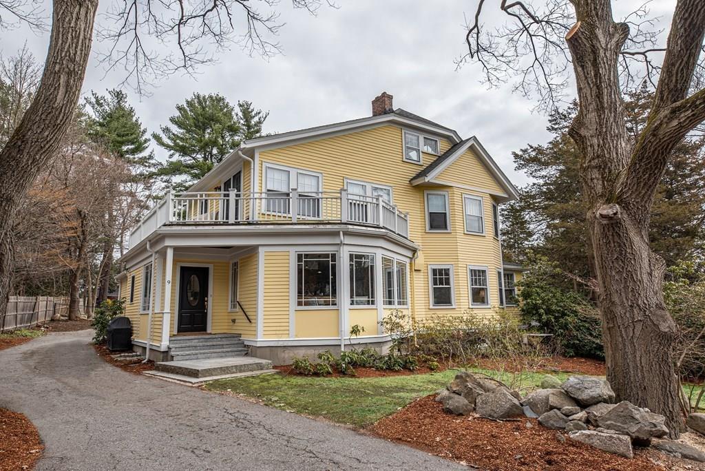 9 Blake Road Lexington, MA 02420 - Photo 2 of 41 a front view of a house with a yard