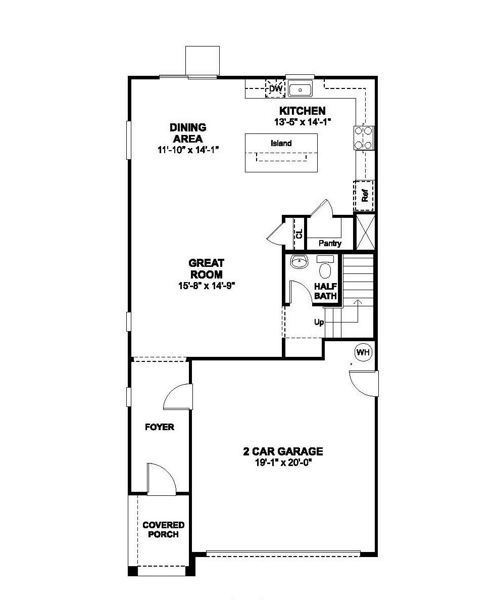 12254 Goldfinch Way Rancho Cordova, CA 95742 - Photo 2 of 19 a picture of a floor plan