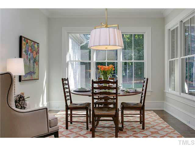 418 Forsyth Street Raleigh, NC 27609 - Photo 12 of 25 a view of a dining room with furniture window and outside view