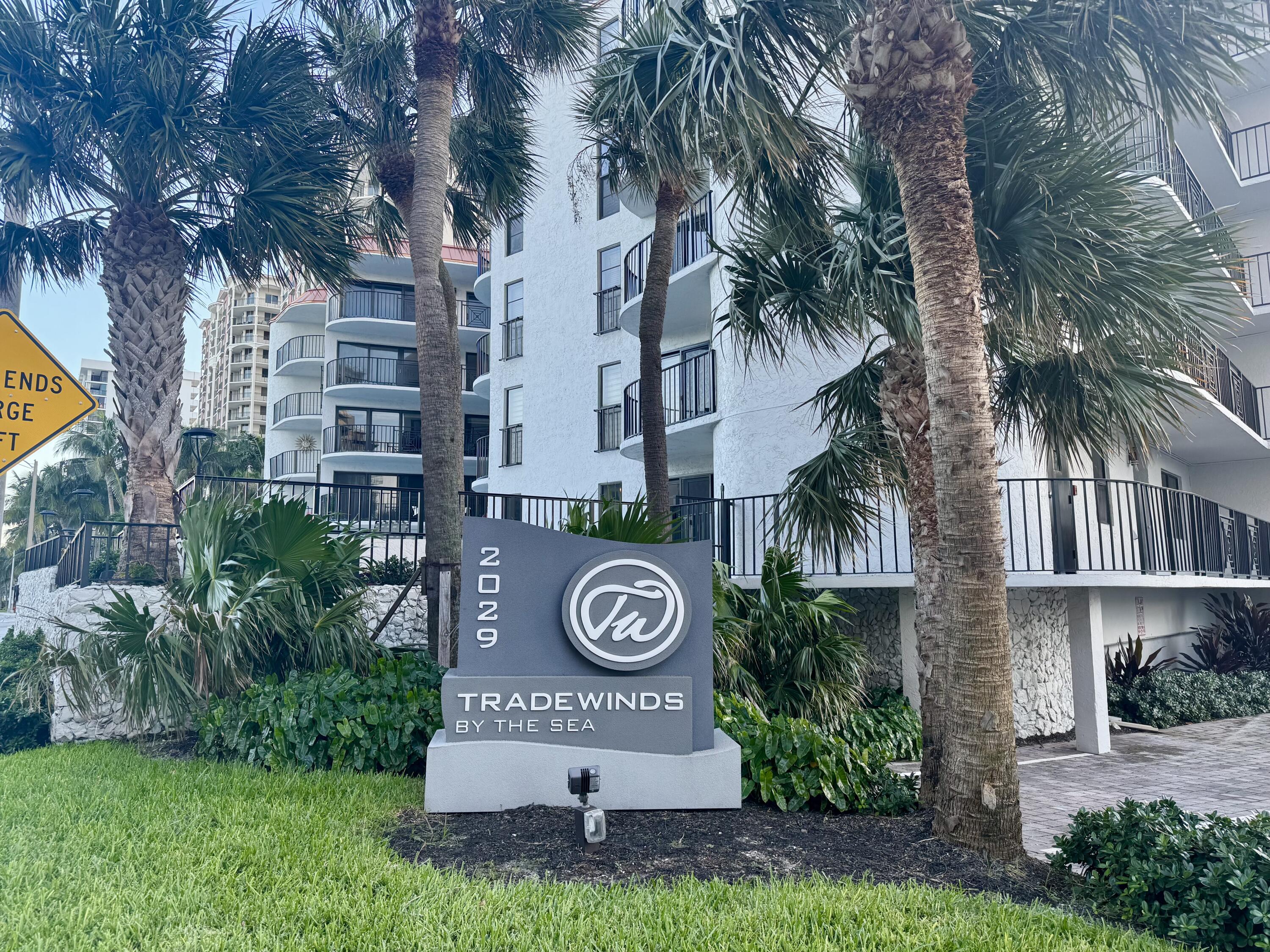 2029 North Ocean Boulevard, Unit 510 Fort Lauderdale, FL 33305 - Photo 35 of 39 a view of a sign of a park with a tree