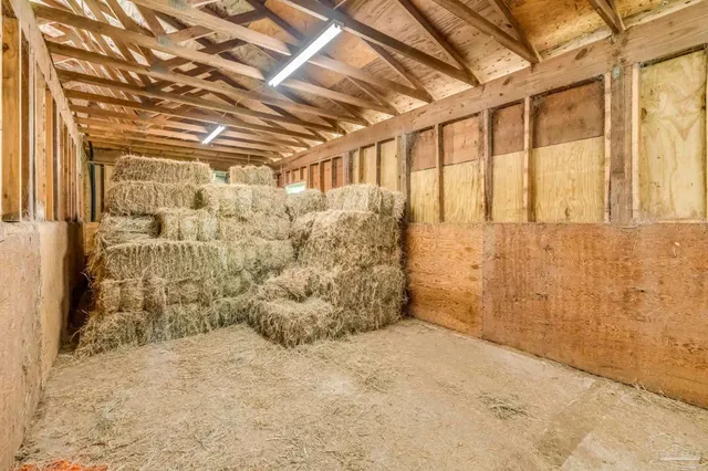 a view of storage and utility room
